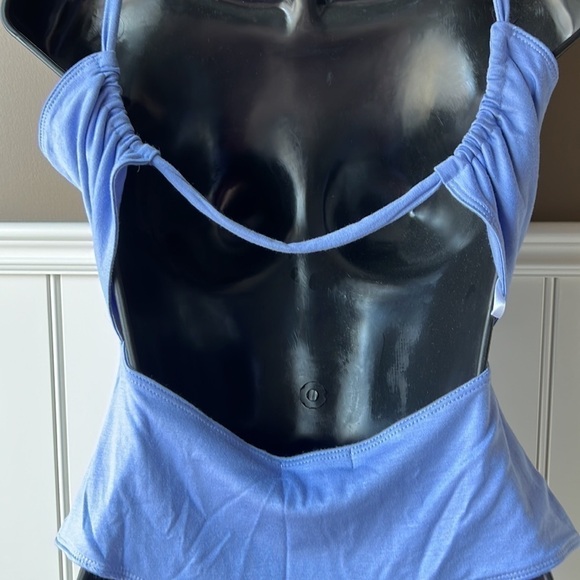 REVOLVE LOVERS + FRIENDS Powder Blue Isabel Bodysuit NWT Size Large - Picture 5 of 7